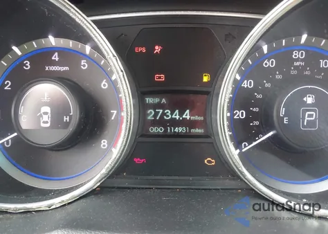 2011 Hyundai Sonata Gls z USA, uszkodzony, nr VIN 5NPEB4AC3BH092548